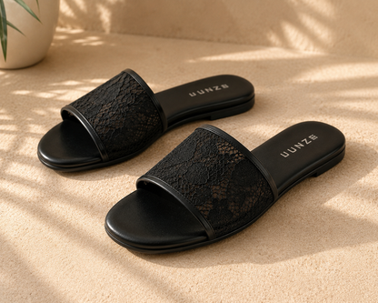 Traditional Lace Slides